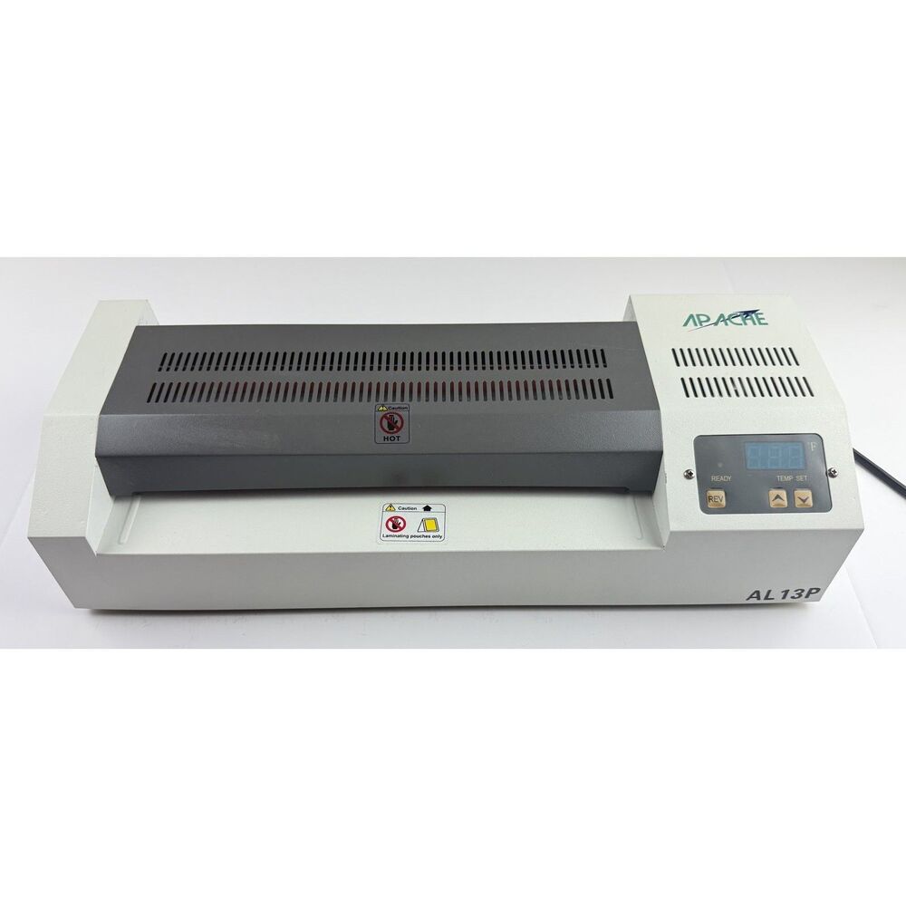 Apache AL13P 13" Professional Thermal Laminator Digital Temp Control Hot/Cold
